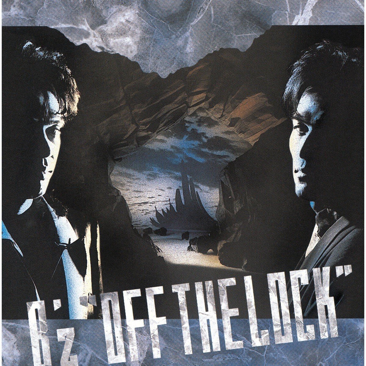 b'z off the lock ツアーパンフレット B'z 1989年ツアー・パンフレット LIVE-GYM ＃000 OFF THE LOCK