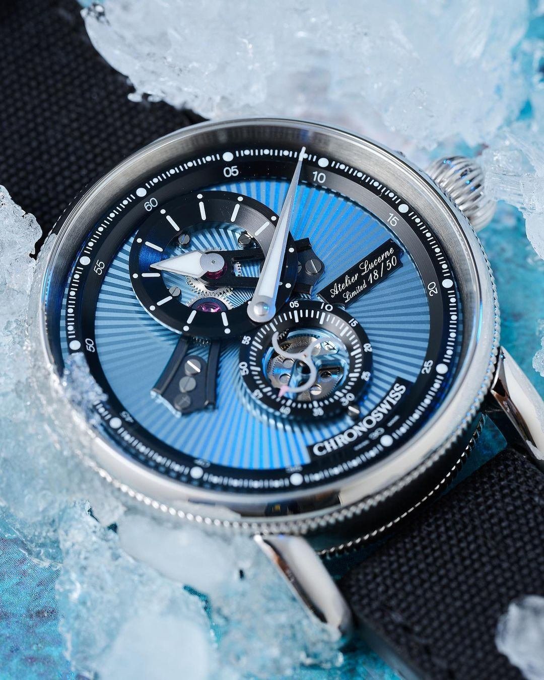 オープンギア・フリーズ CH-8753.1-LBBK｜CHRONOSWISS クロノスイス