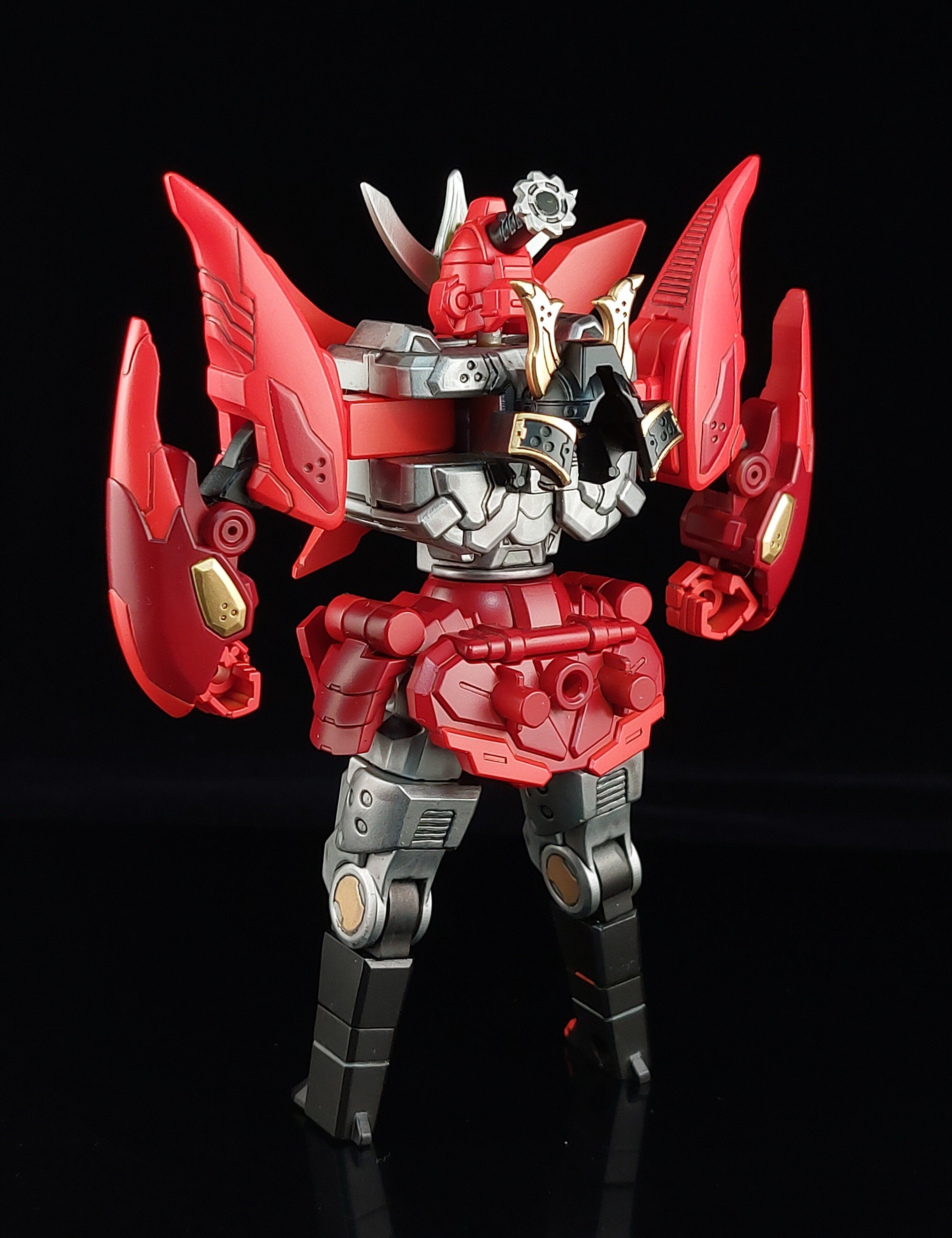 ミニプラ ドンブラザーズ ドンオニタイジン フィギュア プラモデル ドンモモタロ ミニプラ ドンオニタイジン 完成版 ロボタロウ編｜シェイホウ