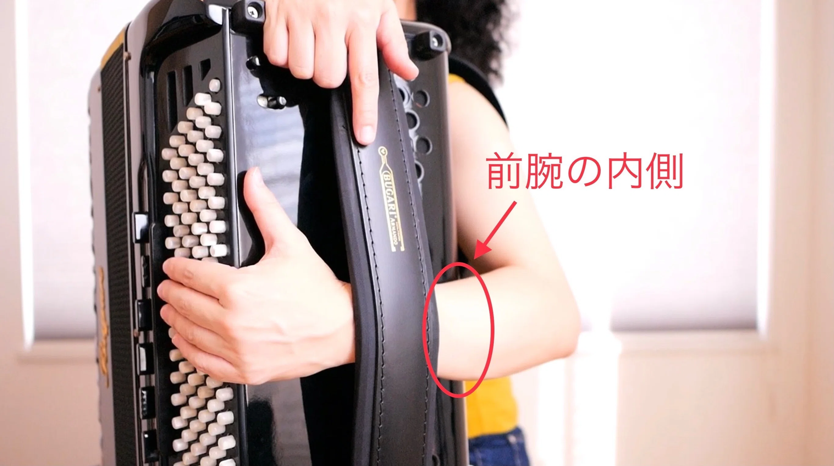 蛇腹の押し方（開け）｜松原智美／じゃばらの道