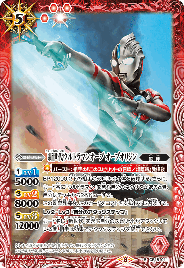 新世代ウルトラマン】｜赤チャート