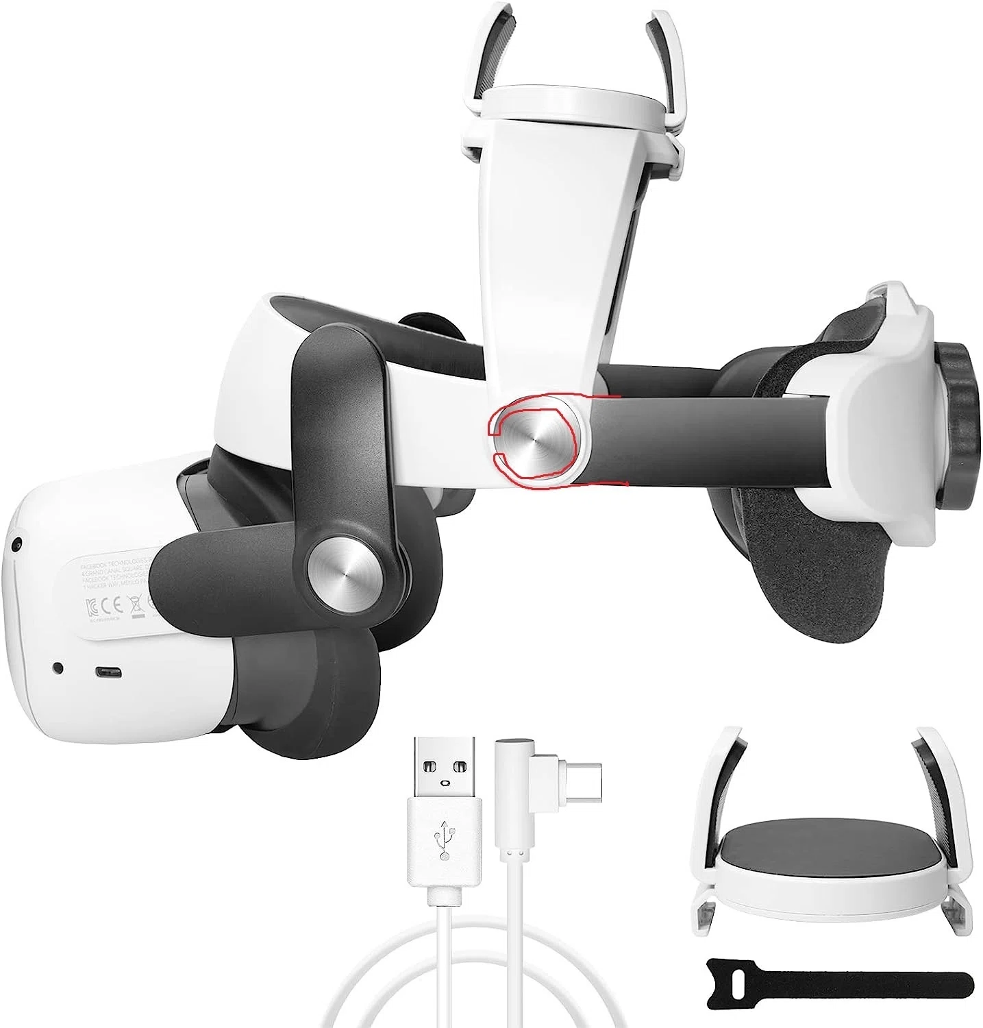 Quest2 ヘッドセットストラップ 使用感、補修｜tarsan