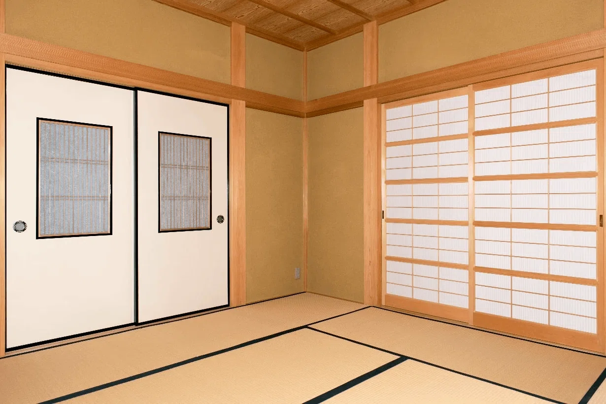 建築のデザイン》 日本建築の仕切り：障子（しょうじ）、襖（ふすま 