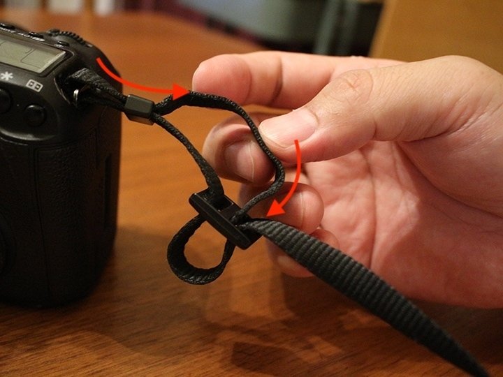 解けないカメラストラップの付け方｜otanikohei