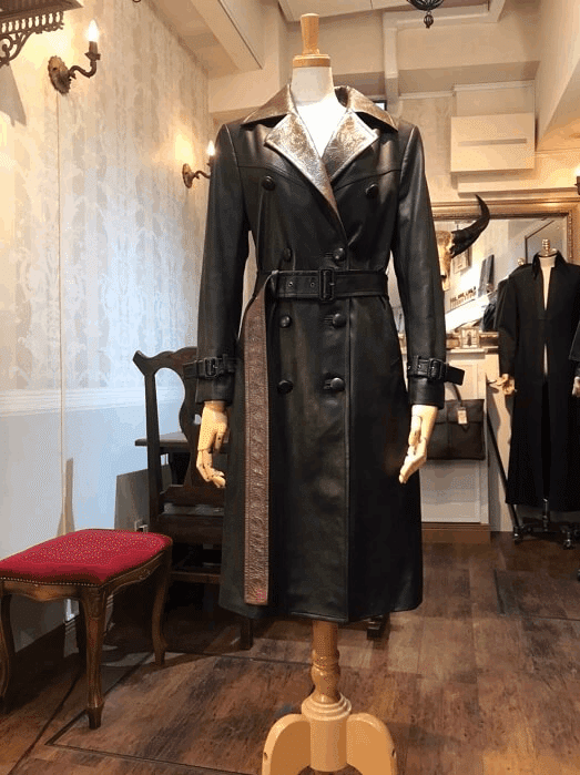 トレンチコート＆レザー十五万円位したものです