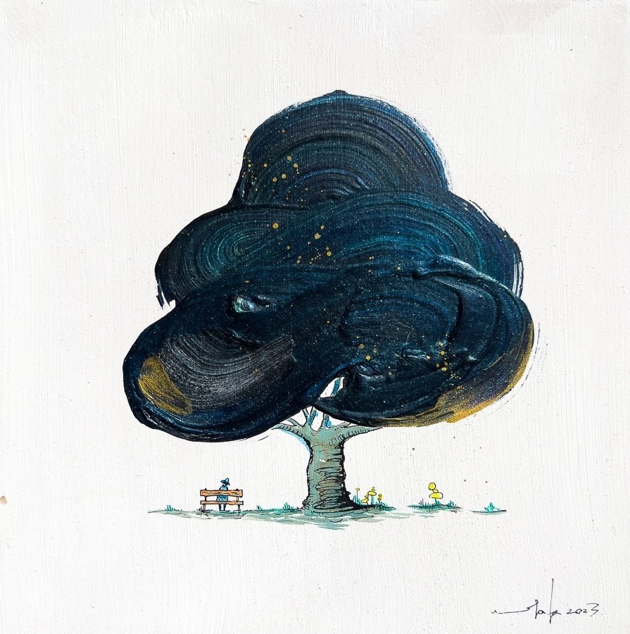 【ラッピング無料】 全作品解説】木村詩太 『選ばれなかった曜日たち 個展 絵画