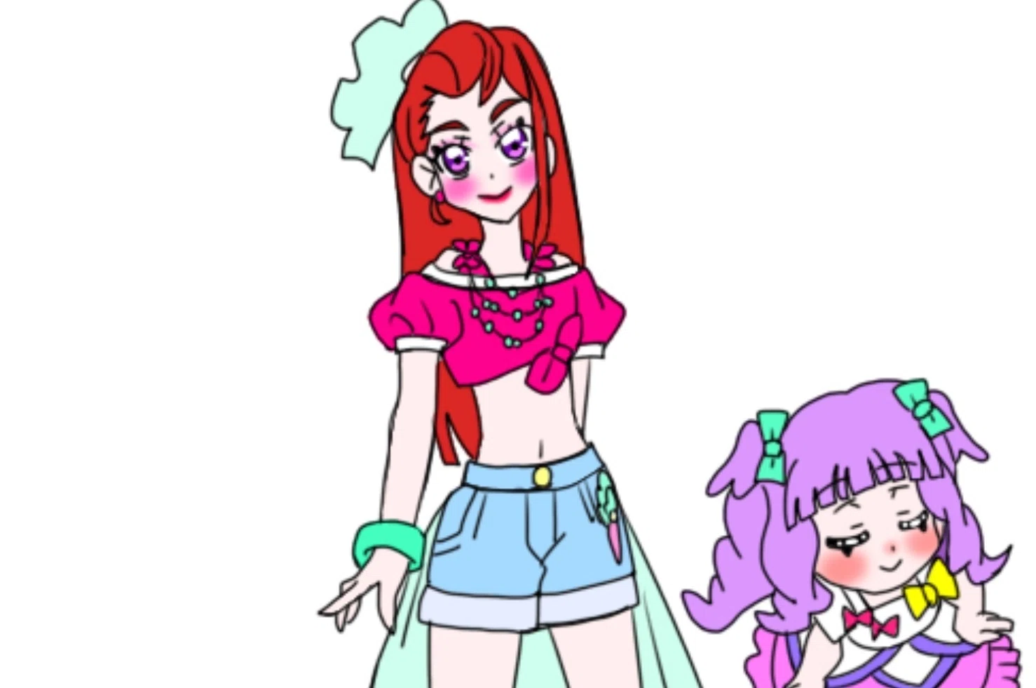 あげはとお姉さん達の楽しいファッションショー！ひろがるスカイ