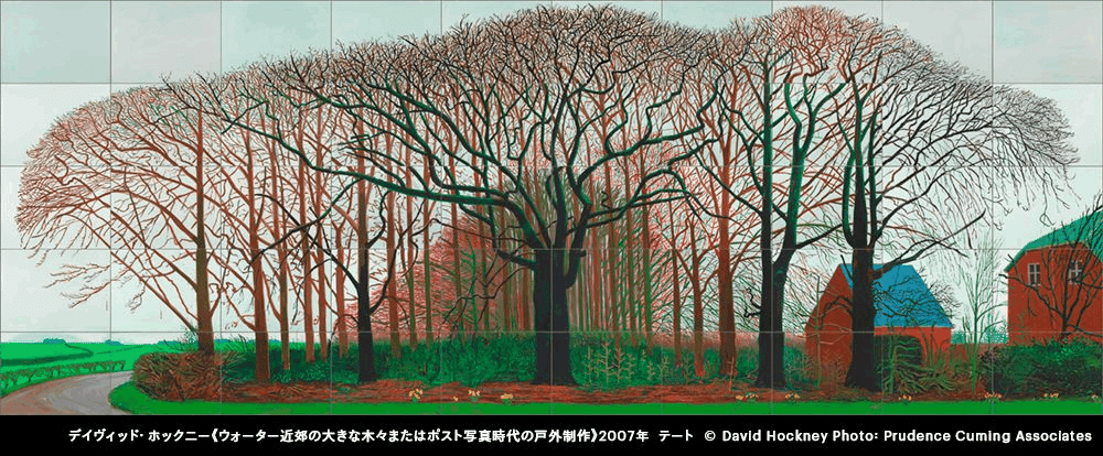 デイヴィッド・ホックニー 回顧展 進化し続ける80歳の巨匠、デイヴィッド・ホックニー。過去最大級