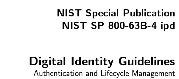 要点抽出】NIST SP800-63B-4（前編）｜ニキヌス