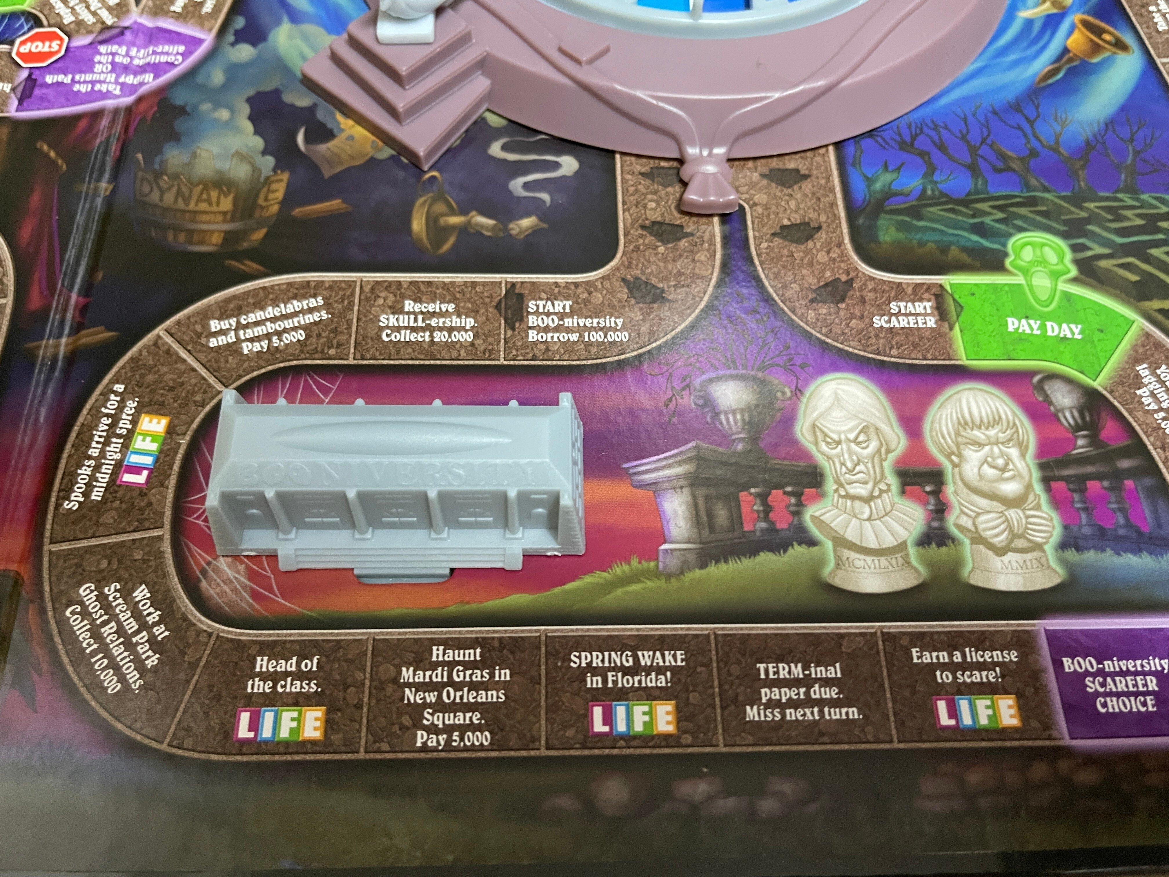 ボードゲーム紹介！】The GAME of LIFE Haunted Mansion(人生ゲーム