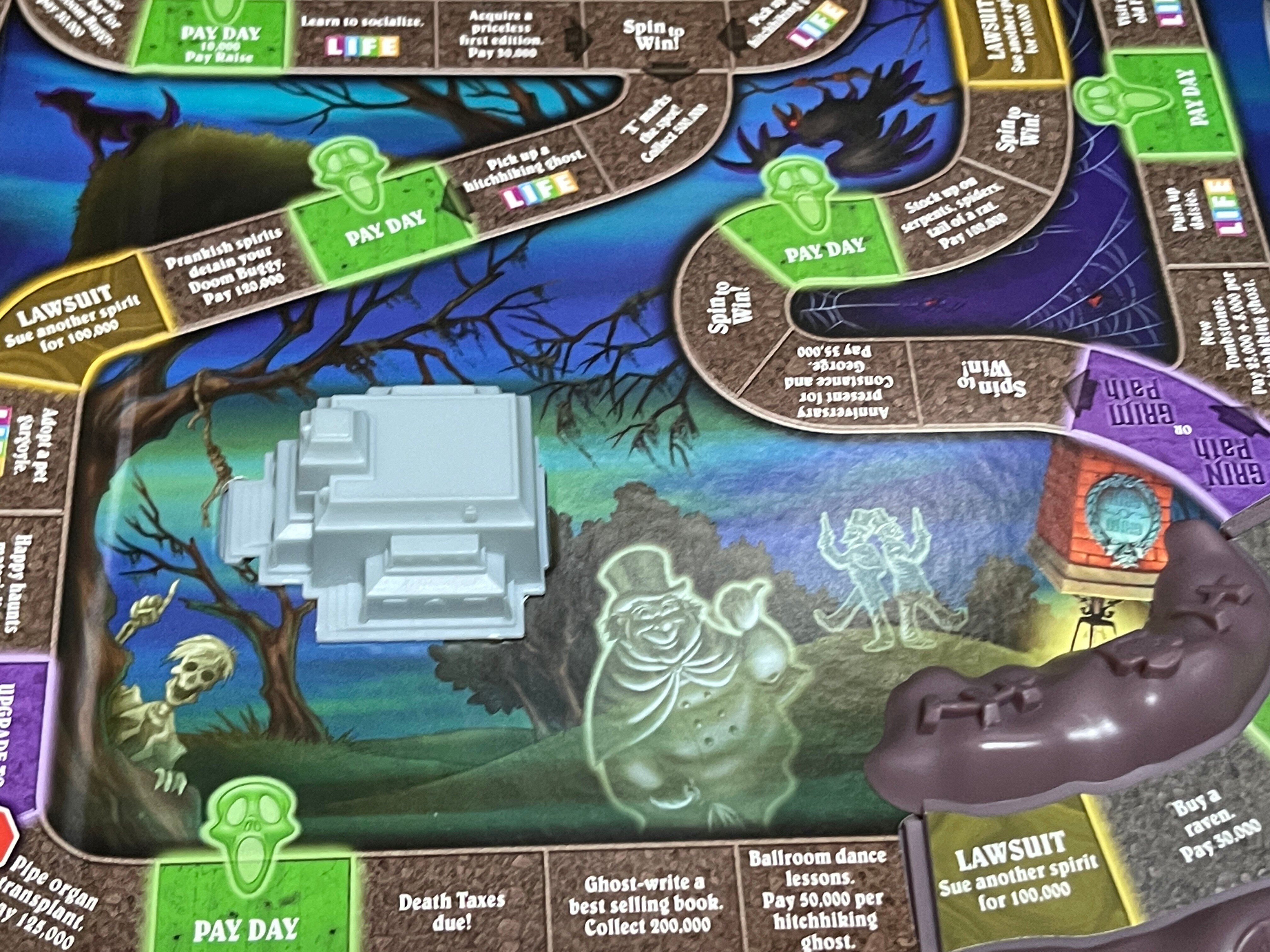 ボードゲーム紹介！】The GAME of LIFE Haunted Mansion(人生ゲーム