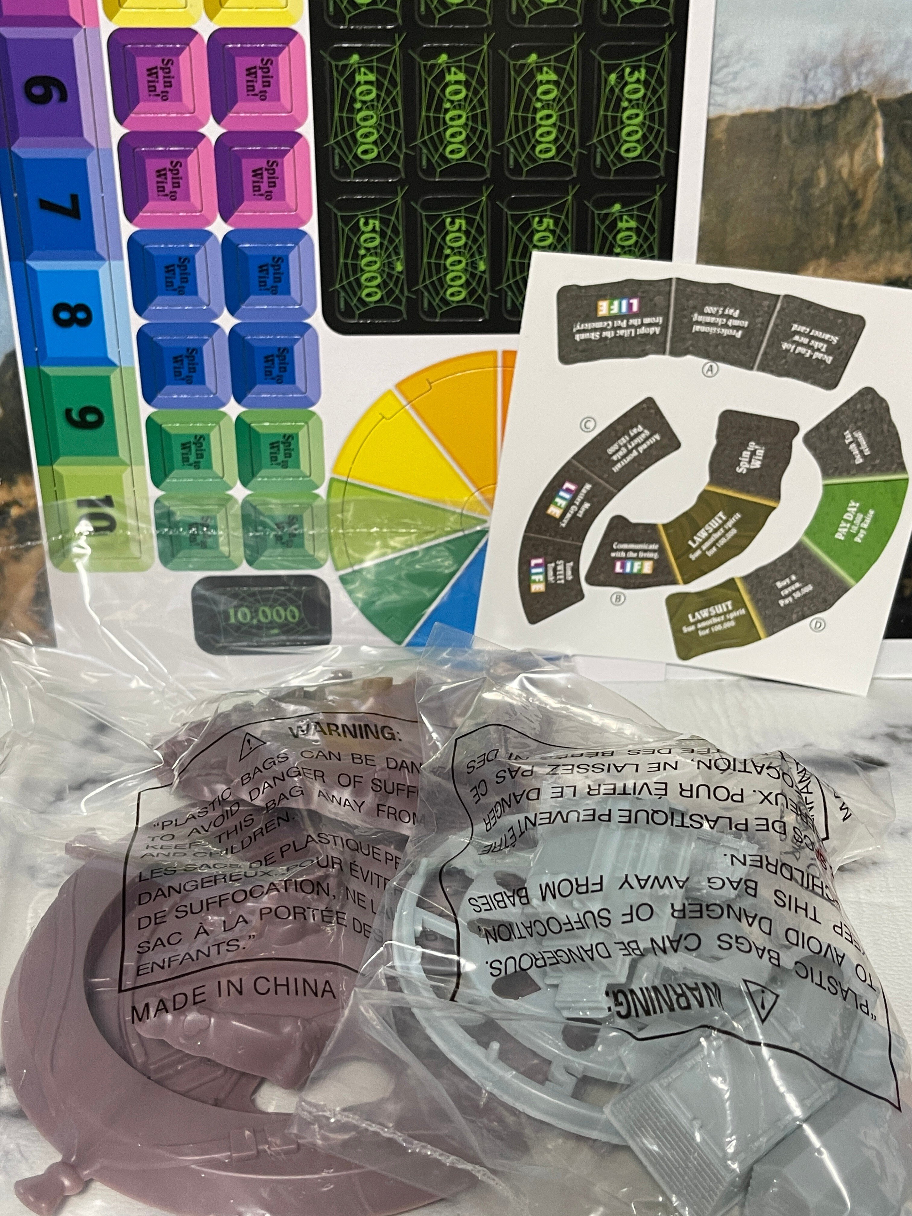 ボードゲーム紹介！】The GAME of LIFE Haunted Mansion(人生ゲーム