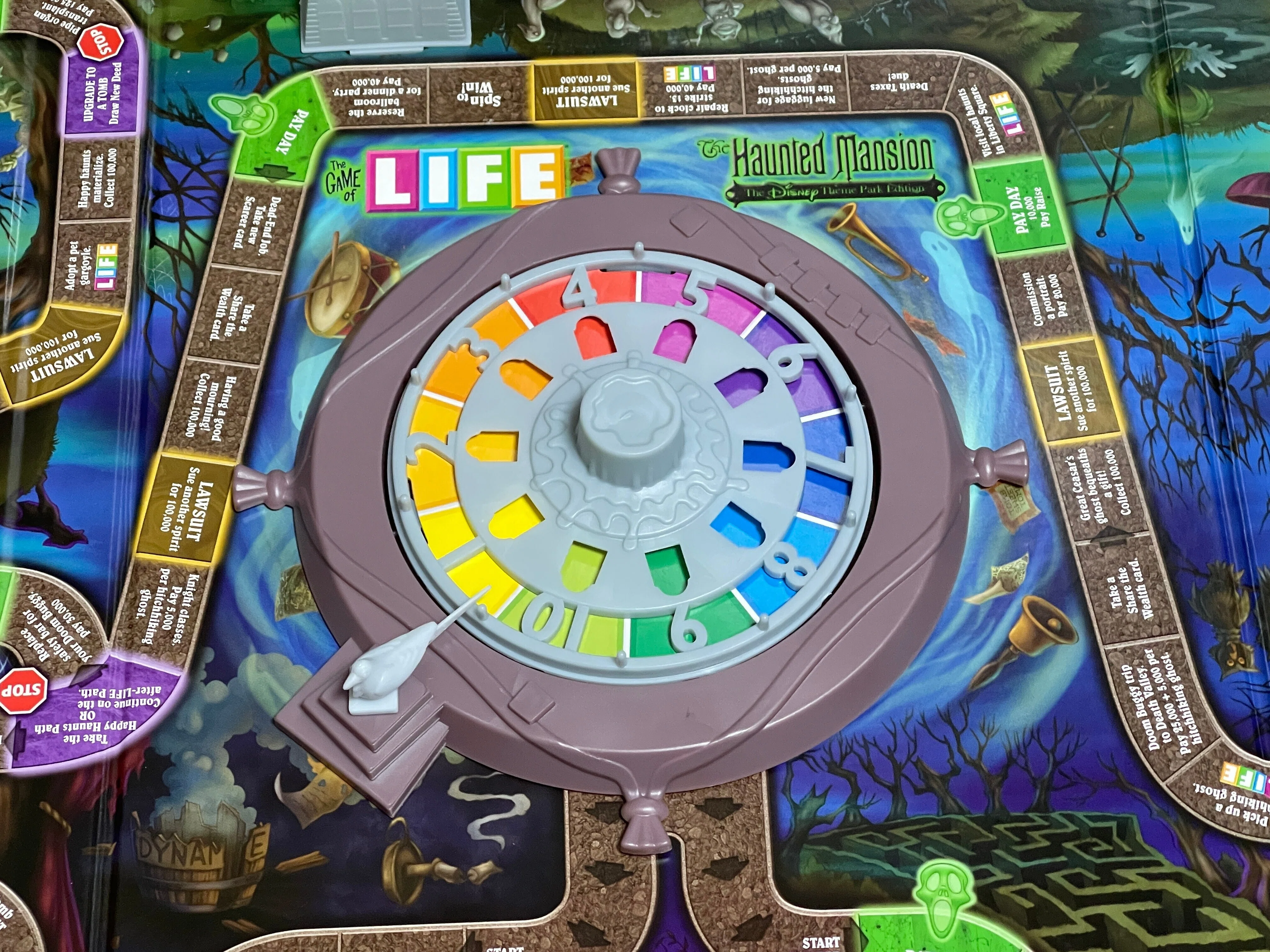 ボードゲーム紹介！】The GAME of LIFE Haunted Mansion(人生ゲーム