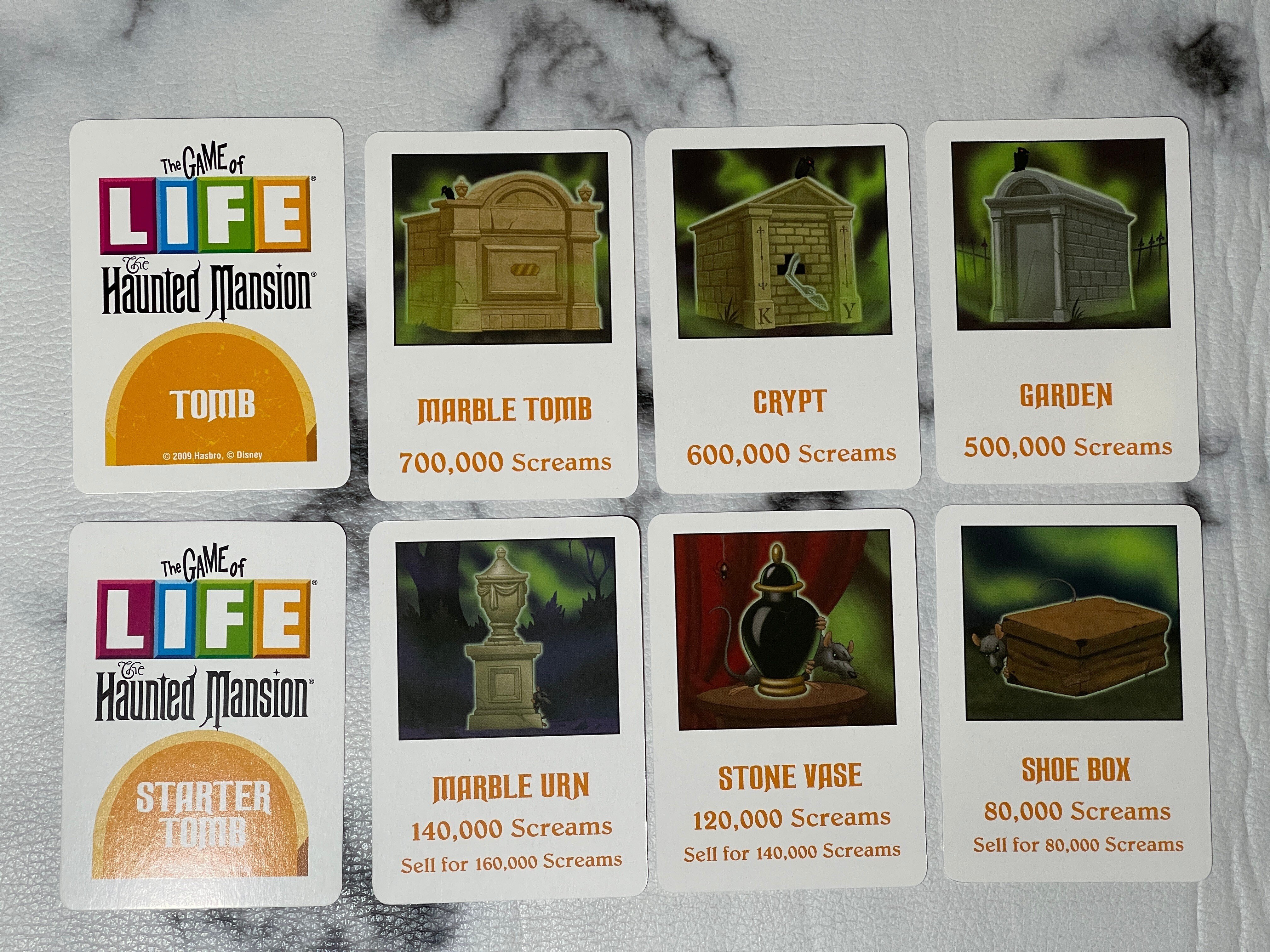 ボードゲーム紹介！】The GAME of LIFE Haunted Mansion(人生ゲーム