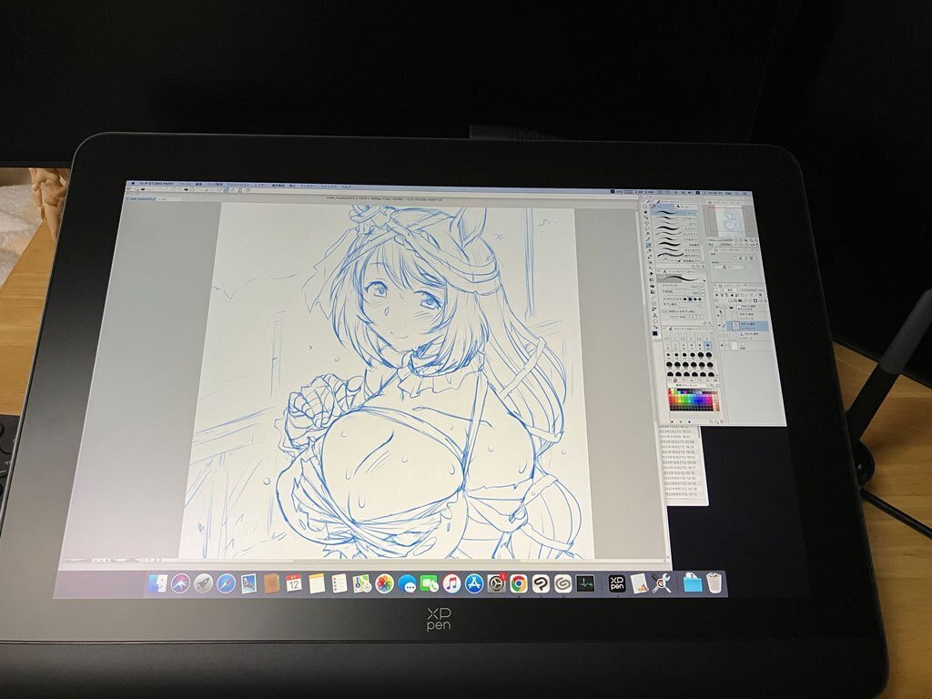 XP-Pen Artist Pro16(Gen2)たぶん最速？レビュー｜やぴ