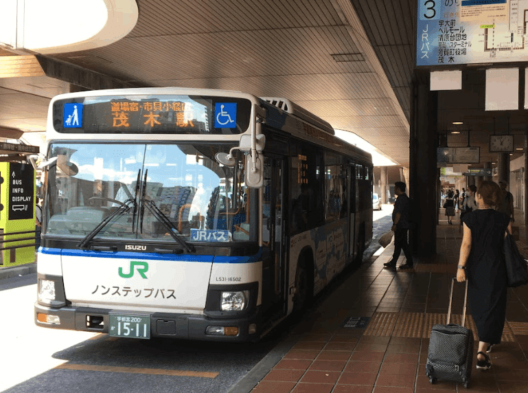 JRバス関東 茂木駅行き