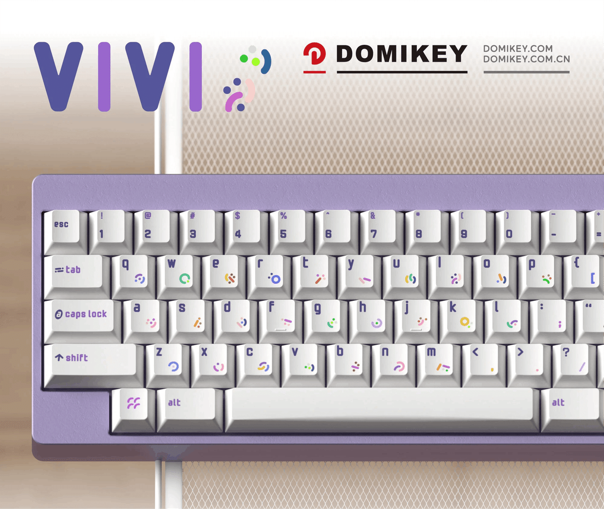 tunnel75自作キーボード　domikey x hififox キーキャップ Hififox x Domikey スライムキーキャップ共同購入予定！｜KPrepublic