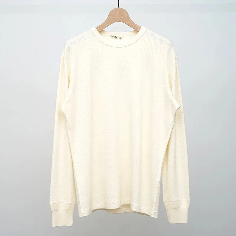 一枚で楽しめるサーマルTEE！さすがオーラリーです。【AURALEE 】LIGHT 