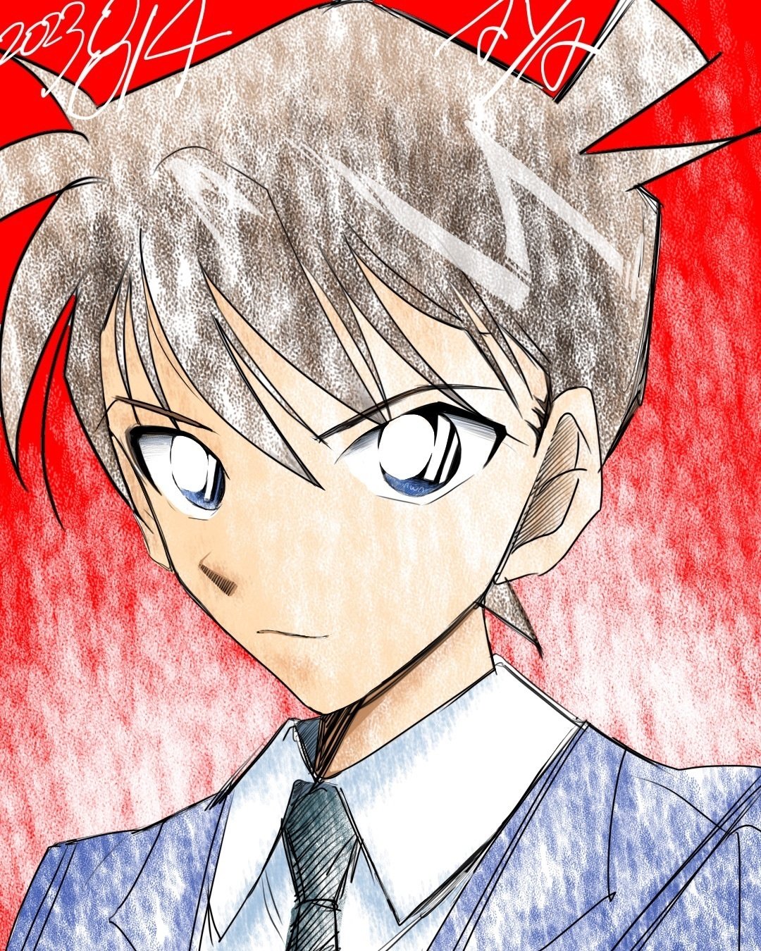 逆コナン(見た目は大人 頭脳は子供)｜あや🎨イラストレーター🖌️