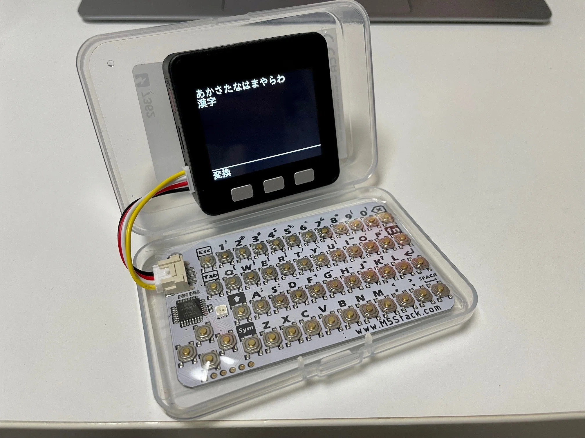 M5Stackで日本語入力を作る｜NJRecalls