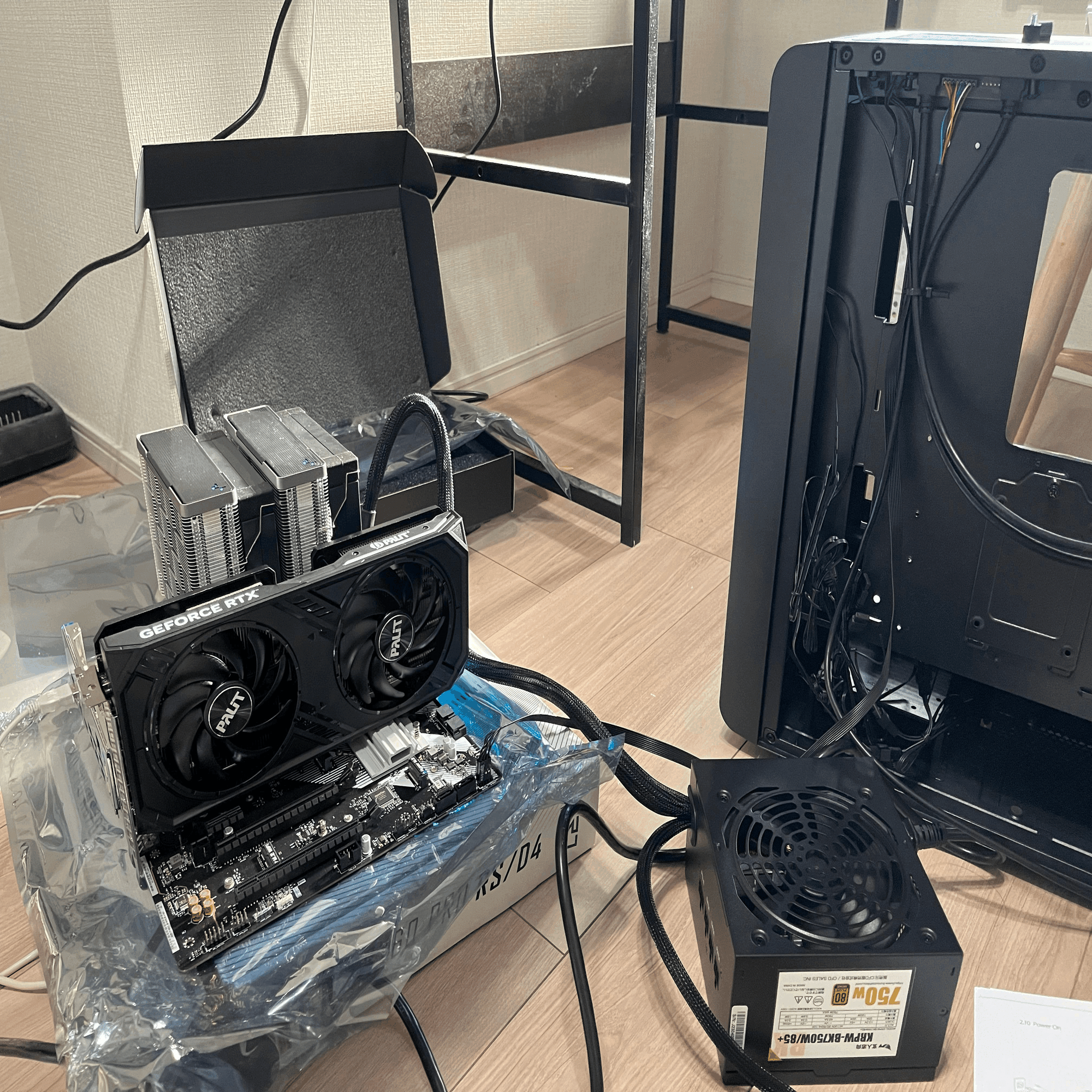 PC】初自作PC その4〜PCは二度組む〜｜Holish