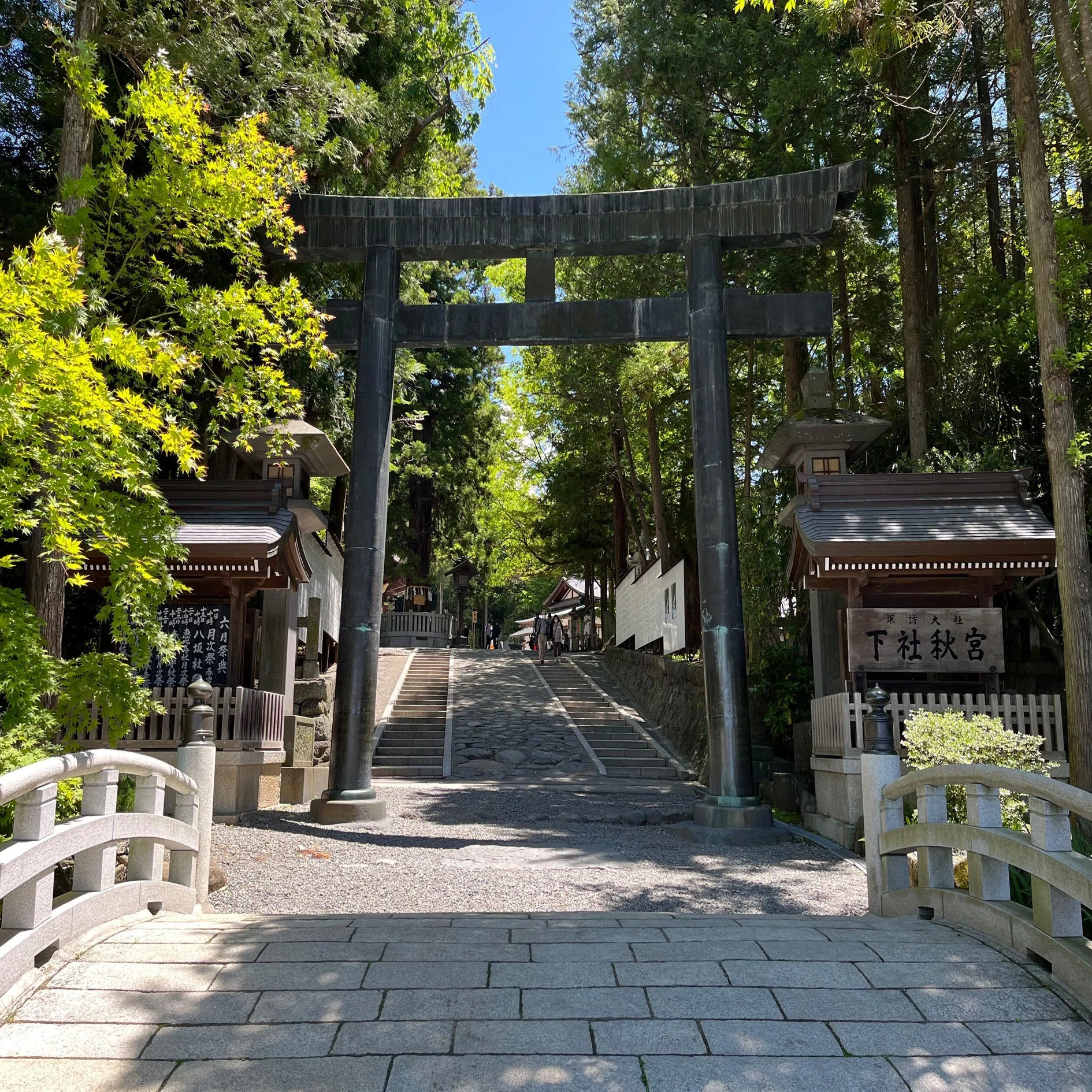 諏訪大社の