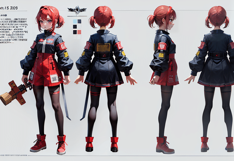 超簡単キャラデザ】Stable Diffusionでプロンプトだけでキャラクター