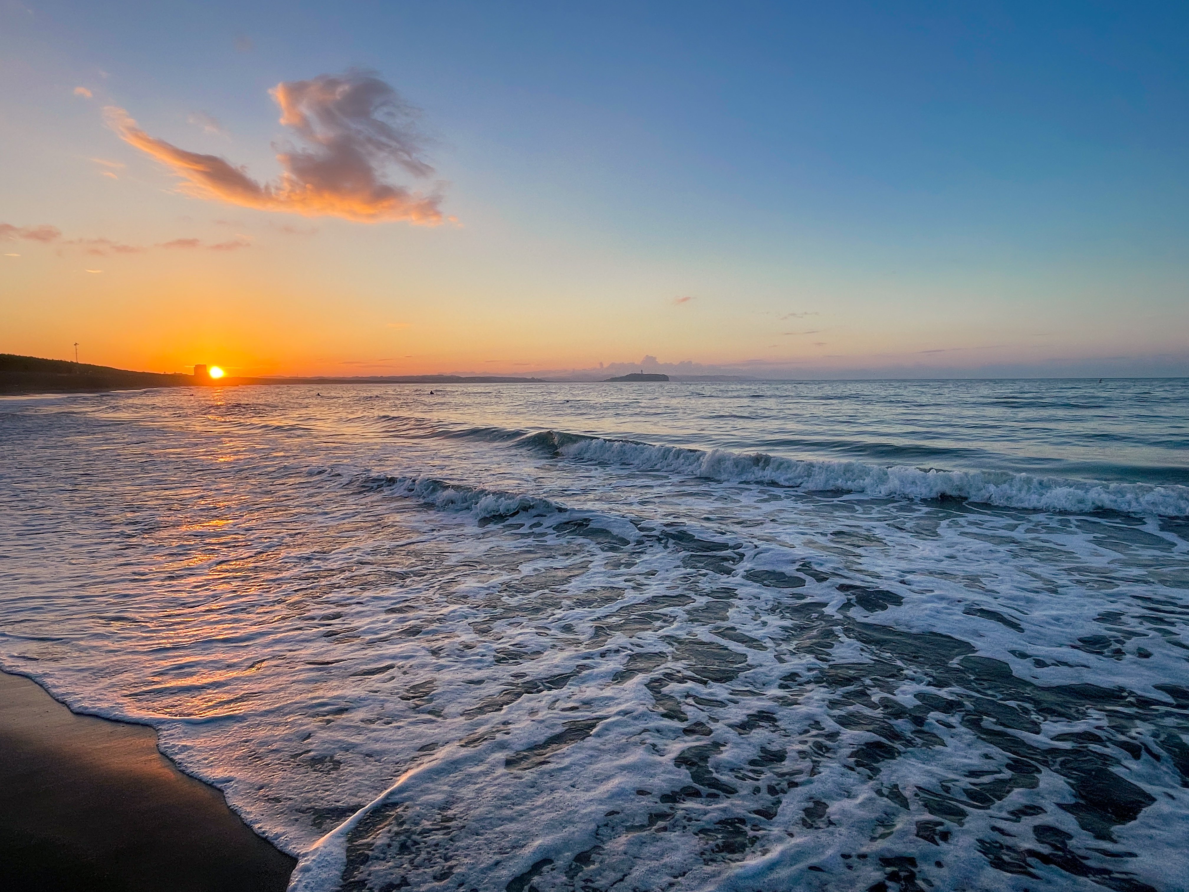 早朝海岸風景・8月17日｜Cressonboy