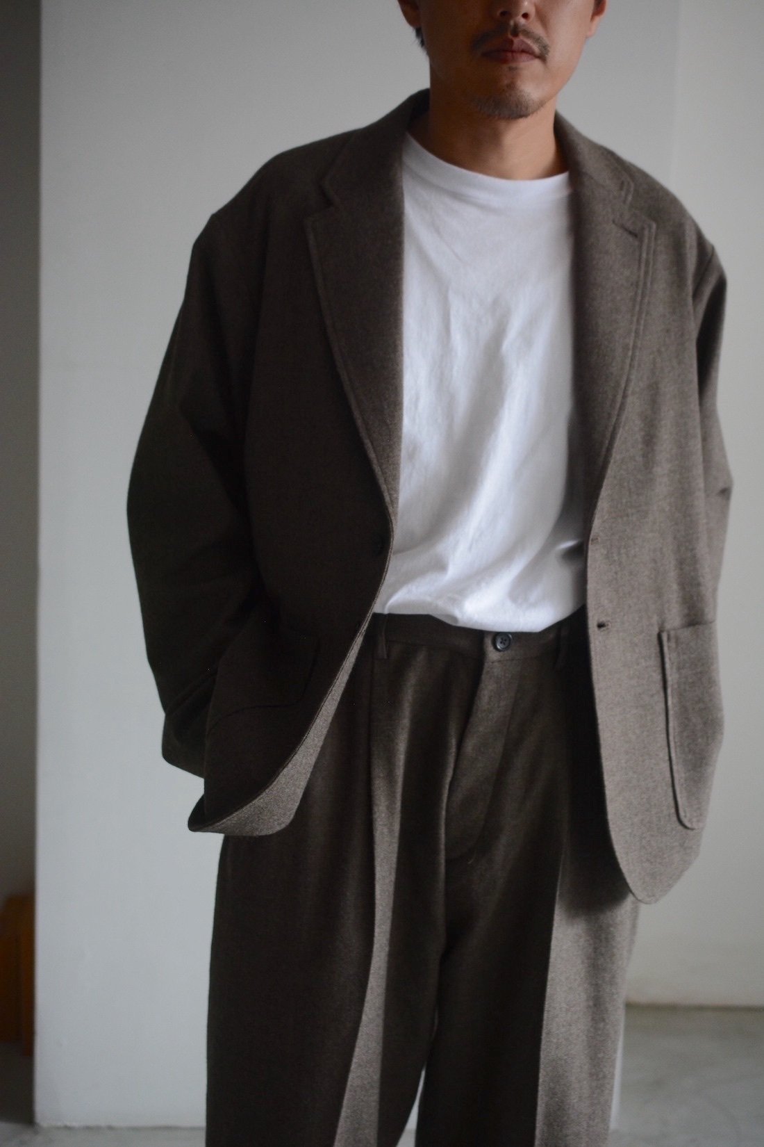 blurhms Wool Surge 名作セットアップ 【blurhms(ブラームス)】定番の