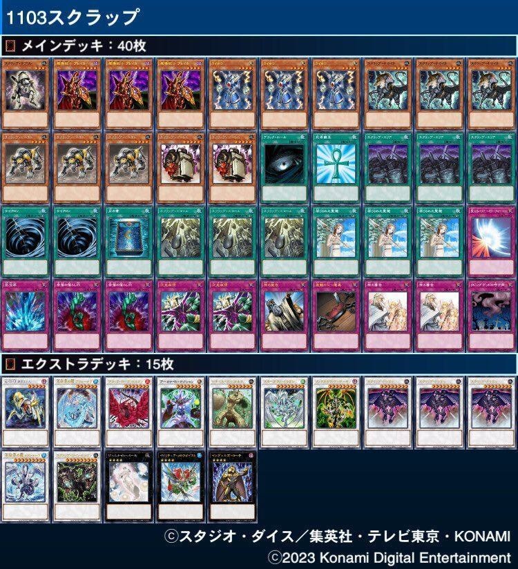 遊戯王　ゲートボール　201103環境カードまとめ 1103環境デッキリスト叩き台/2011年3月マスターデュエル