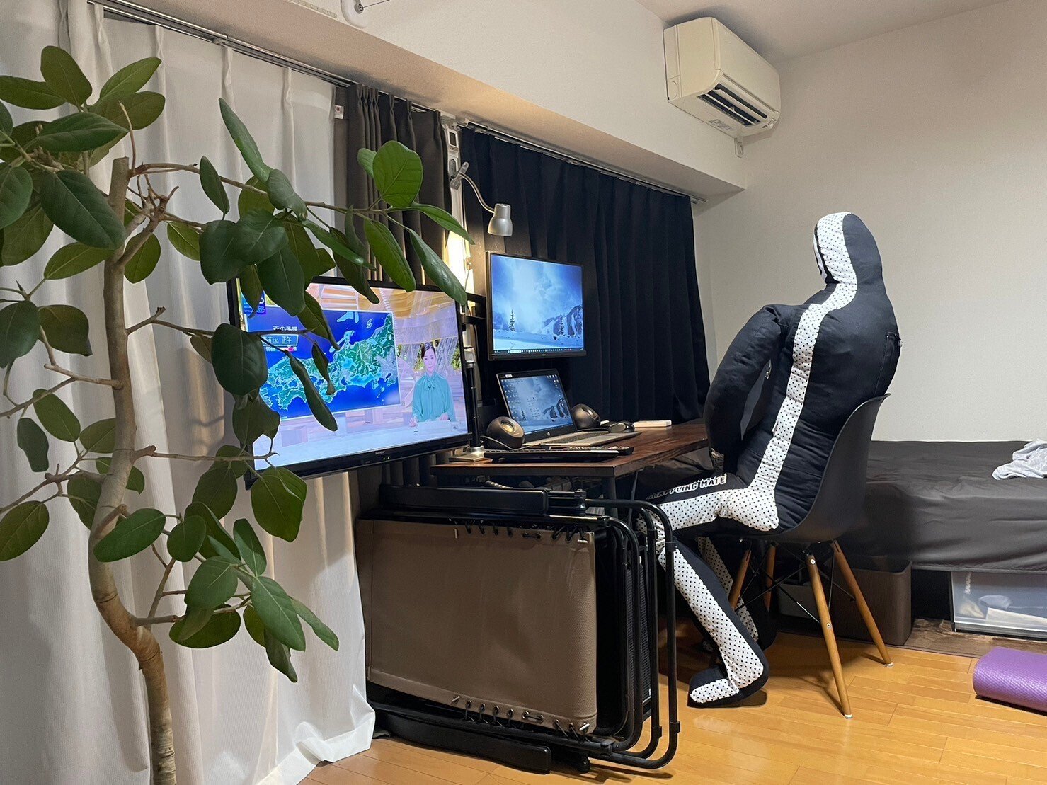 自宅練用にグラップリングダミーを導入｜Takehiro Funabashi