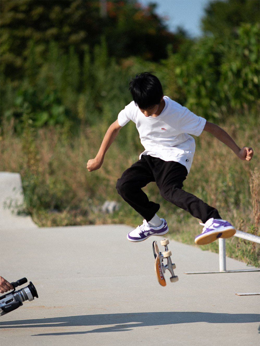 NIKE SB DUNK LOWとコンテストのためじゃないスケートボード