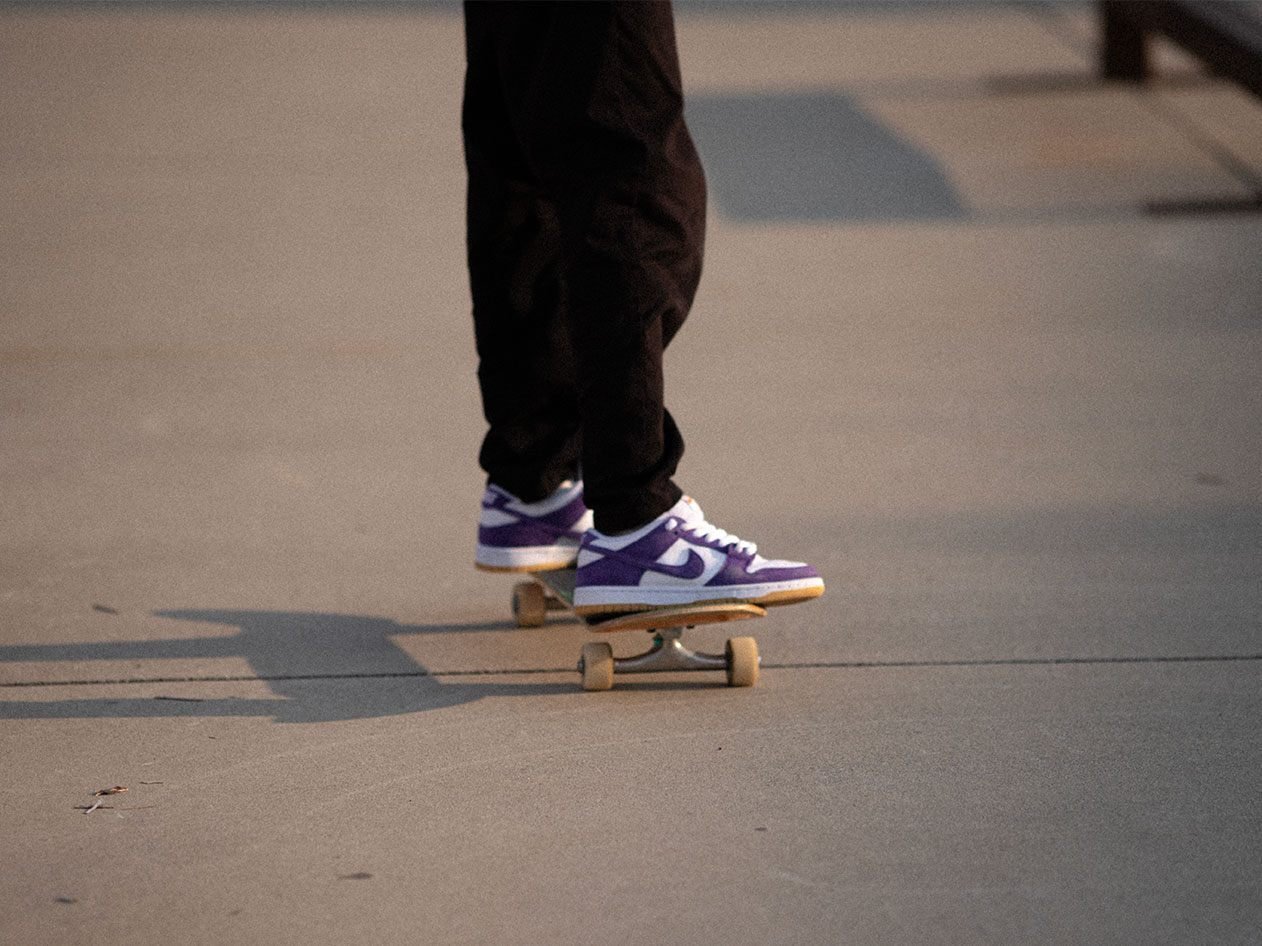 NIKE SB DUNK LOWとコンテストのためじゃないスケートボード