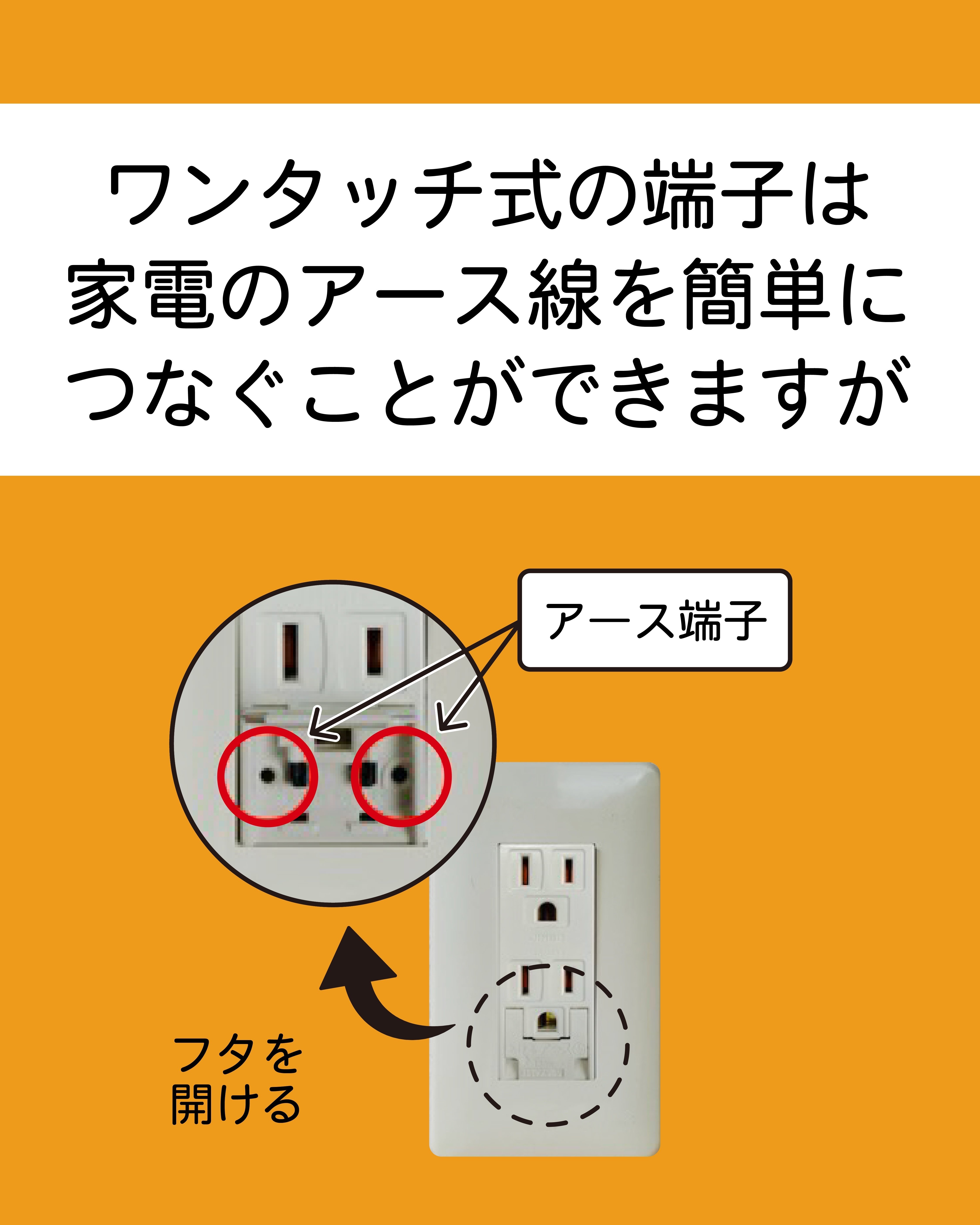 どこでも帯電デトックスセット　電磁波・電場対策　アース付きコンセント riraku-life(リラクリフェ)