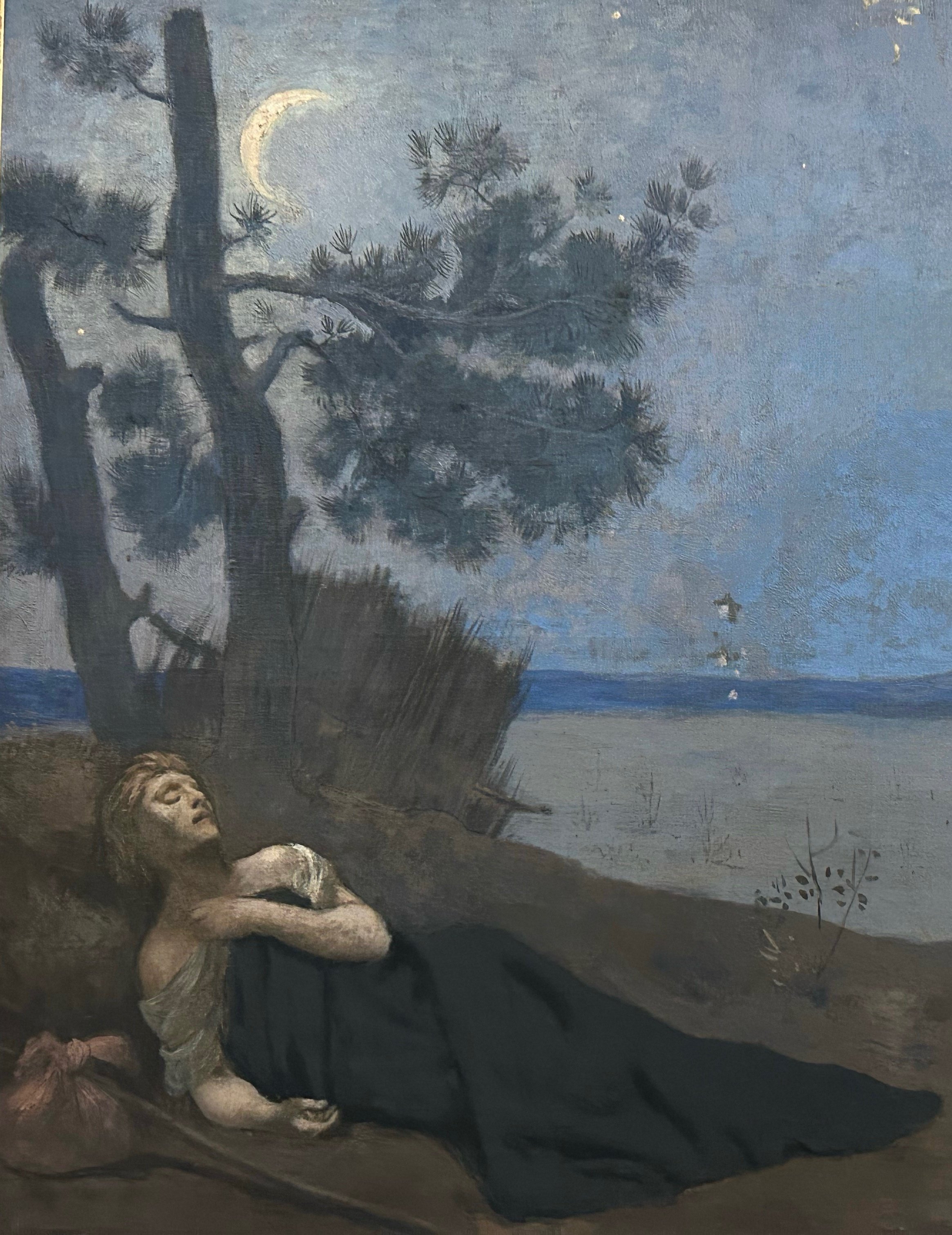 子供のためのオルセー美術館(42)今日は三日月🌙 旅人の夢は