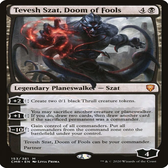 MTG 統率者 デッキ クラム＆テヴェシュ・ザット 使嗾コントロール edh cEDH】《ルーデヴィックの名作、クラム/Kraum, Ludevic's Opus》《愚者