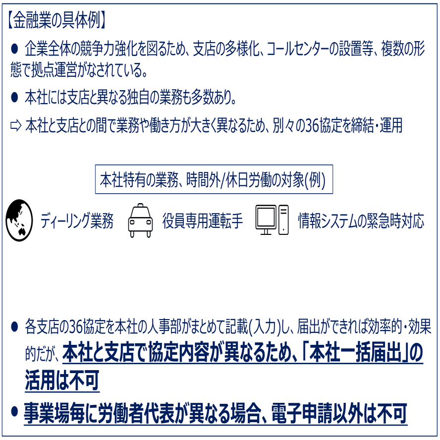 規制改革（人への投資WG）：36協定本社一括届出の要件緩和！？｜弁護士 YS