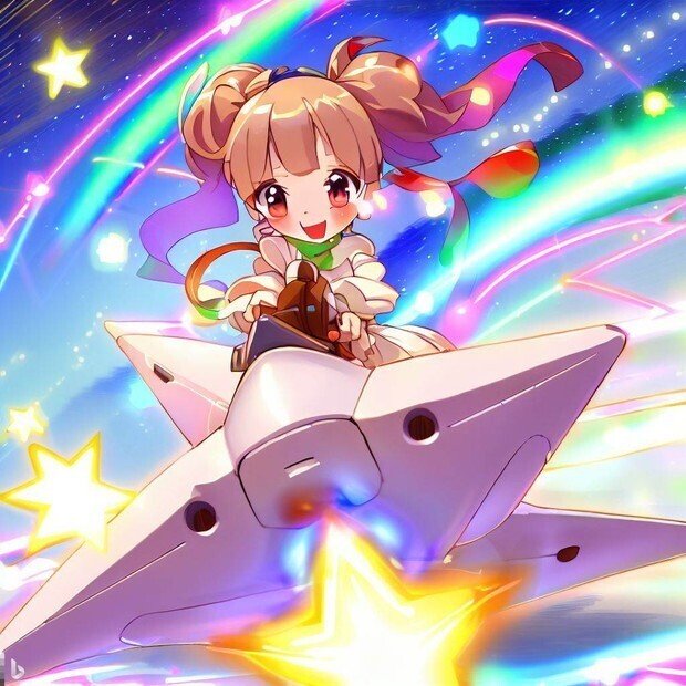 創作の庭』用【プロンプト付きキャラクターカード】colorful