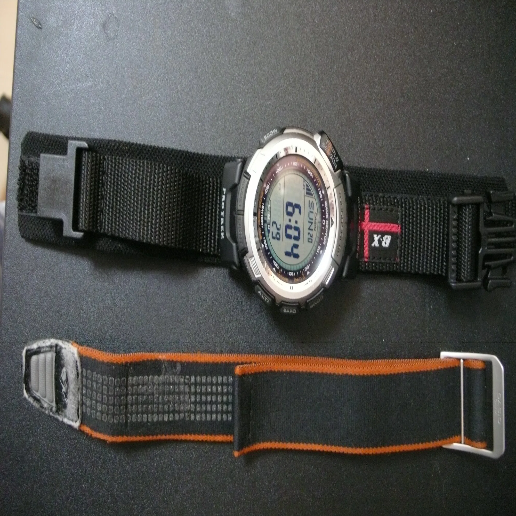 CASIO protrek PRW-1300 ベルト 交換｜shopqoo