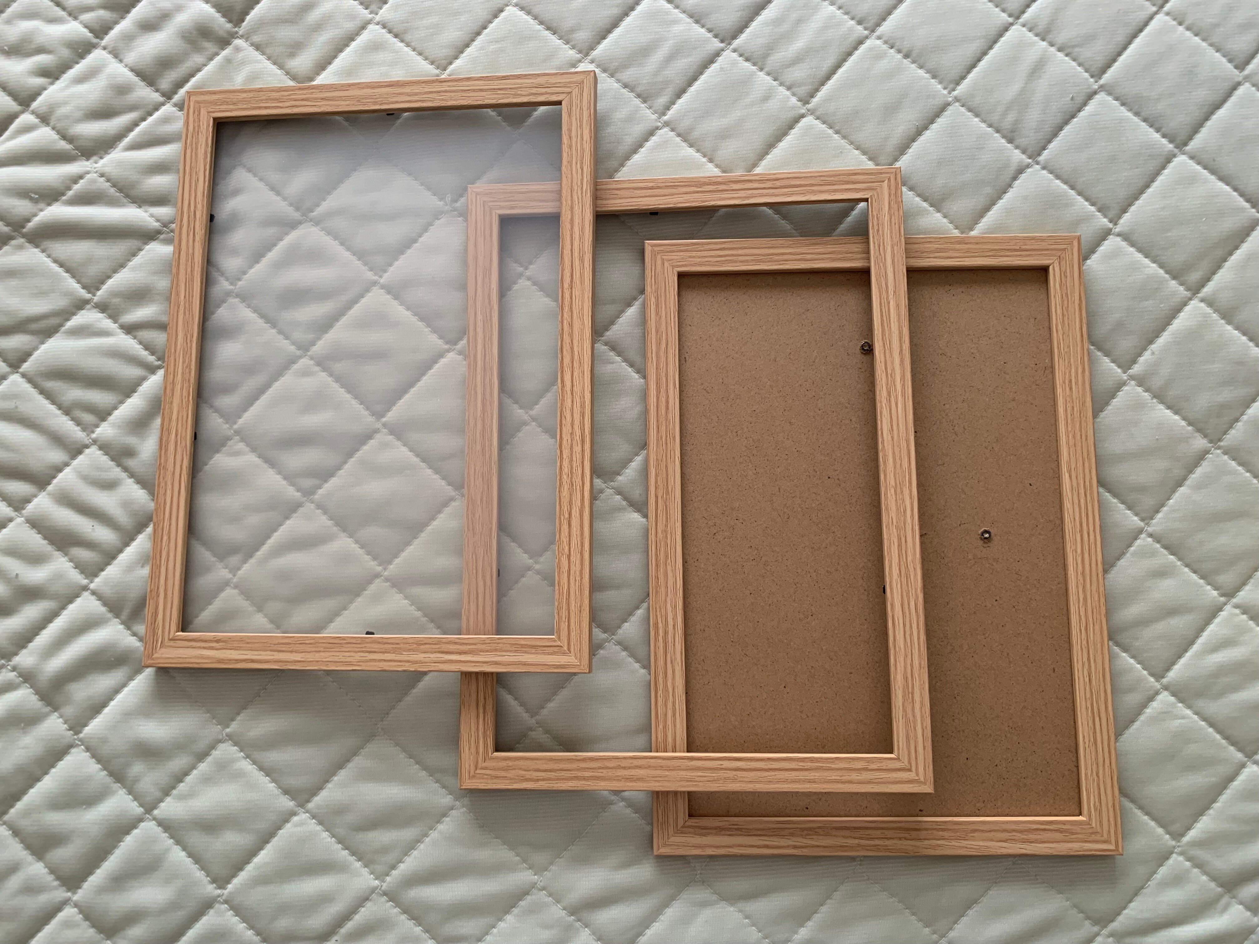 中古画材です。油絵を描いている方へ！！中古木枠9点 中古油絵具