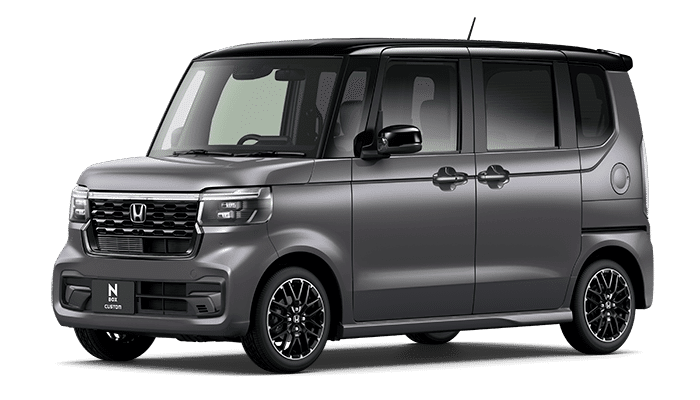 ホンダ特注 1/43 ホンダ N-BOX スレートグレー&ブラック 2023