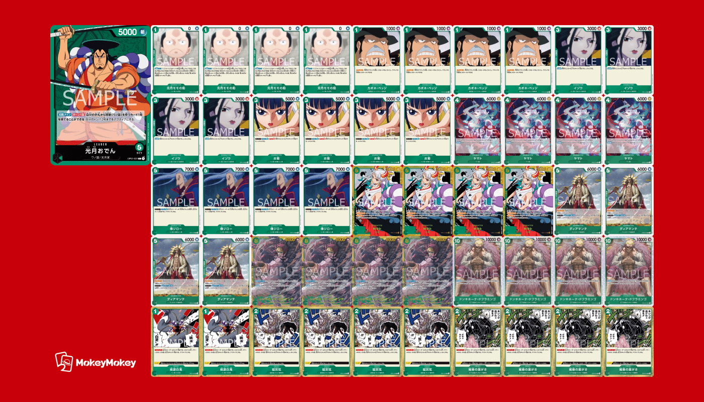 緑おでん デッキ 構築済みデッキ〕 赤緑おでんデッキ | デッキ販売