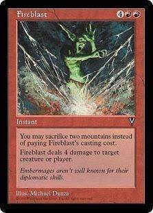 MTG】レガシー環境における赤単バーンデッキ（構築編）｜フカヒレ