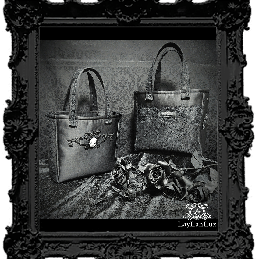 【個性的❗️】アンティーク風リメイクバッグ❗️ハンドメイド作家の作品★オーダーメイド ゴシックでエレガントな雑貨を作るハンドメイド作家のファッションから