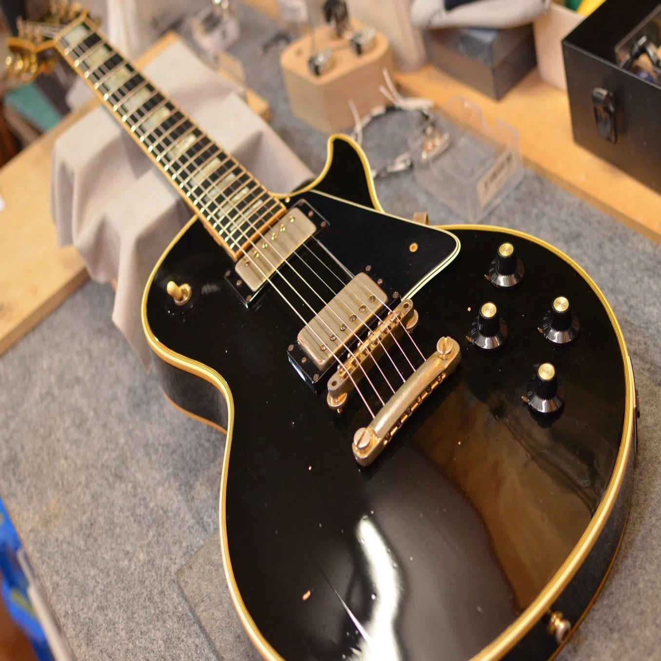 Gibson Les Paul Custom リペア｜maryguitars