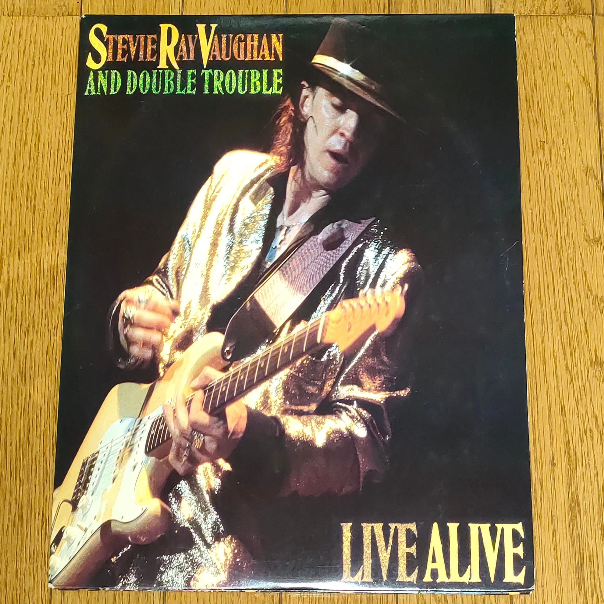 Live Alive】(1986) Stevie Ray Vaughan and Double Trouble 存命中に 