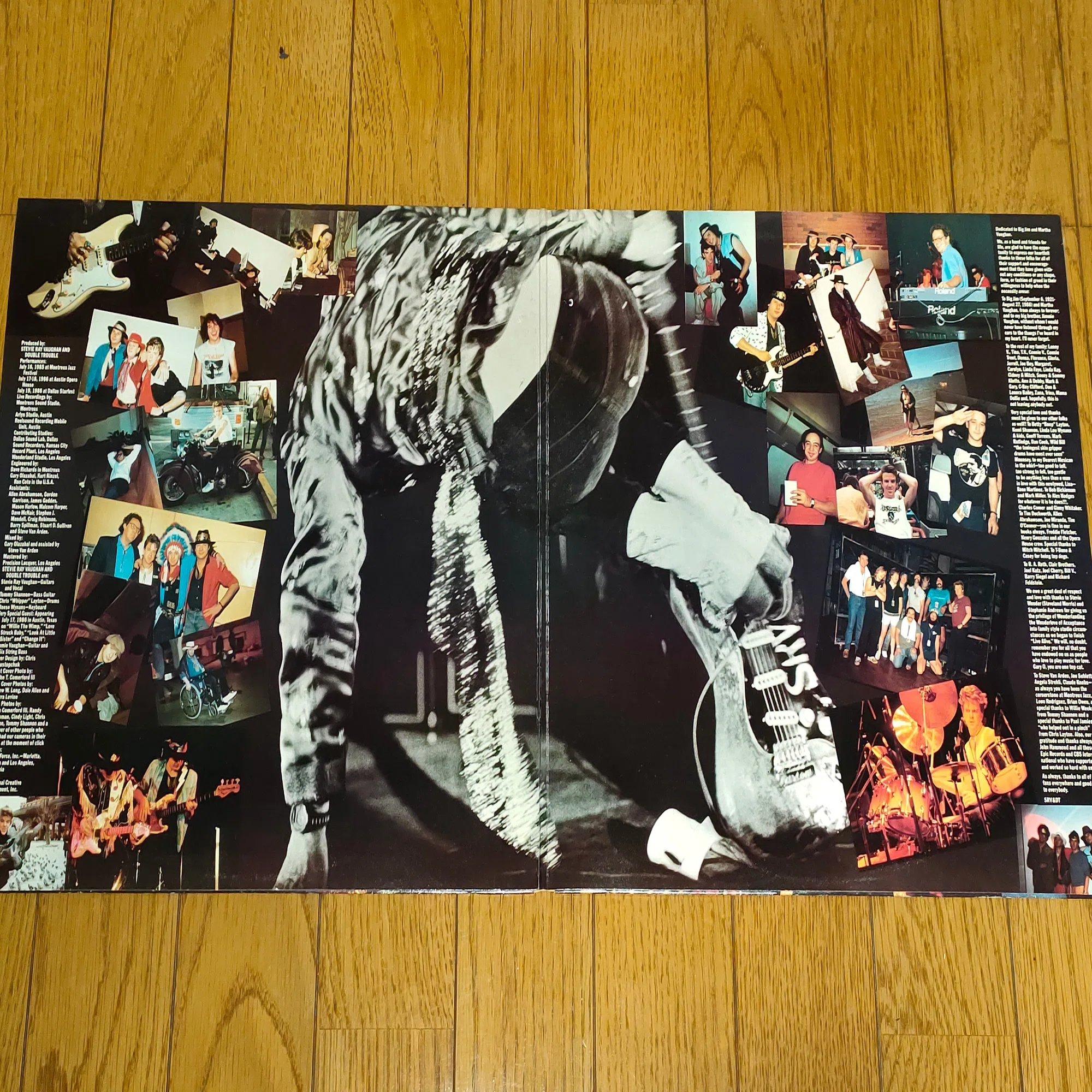 Live Alive】(1986) Stevie Ray Vaughan and Double Trouble 存命中に 