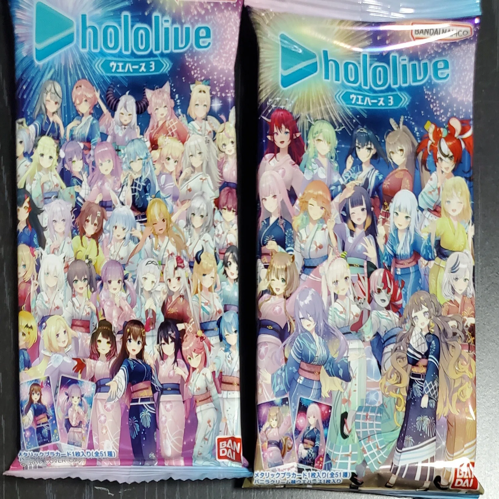 ホロライブ】『ホロライブ ウエハース3』1箱購入！1/51の確率でこの闇 
