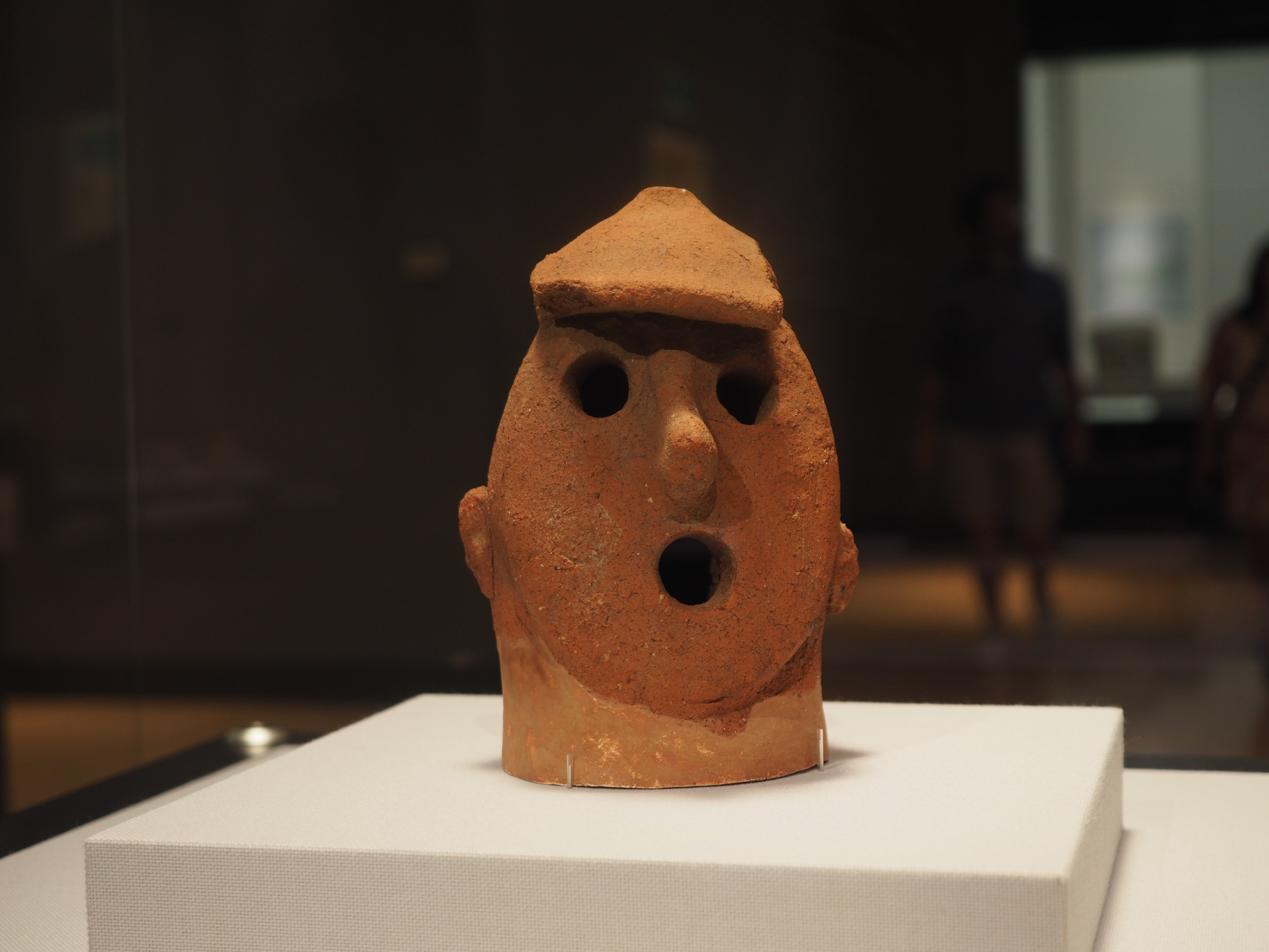 もう1つの「“あ”埴輪」が展示されています @東京国立博物館｜かわかわ