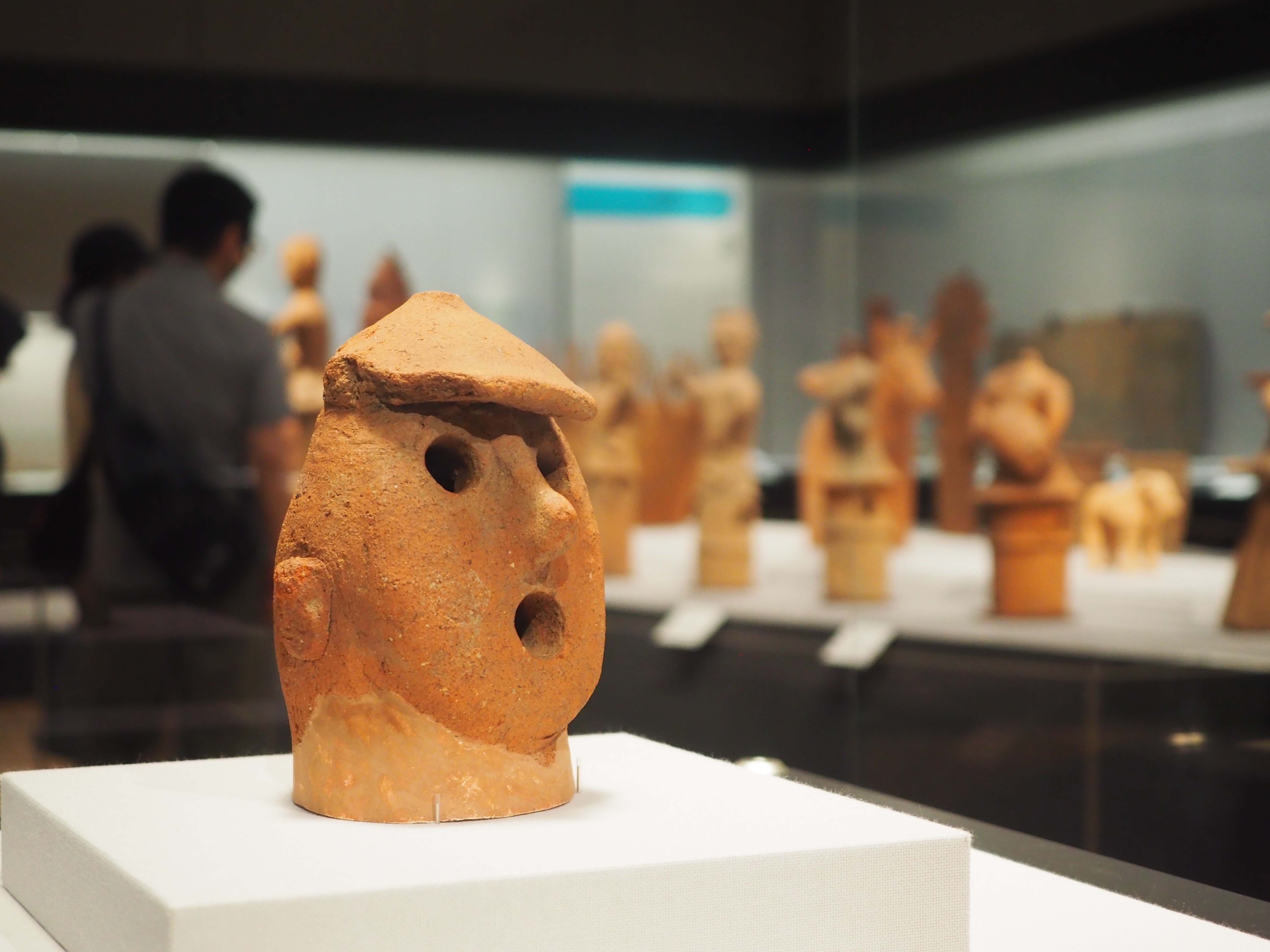 もう1つの「“あ”埴輪」が展示されています @東京国立博物館｜かわかわ